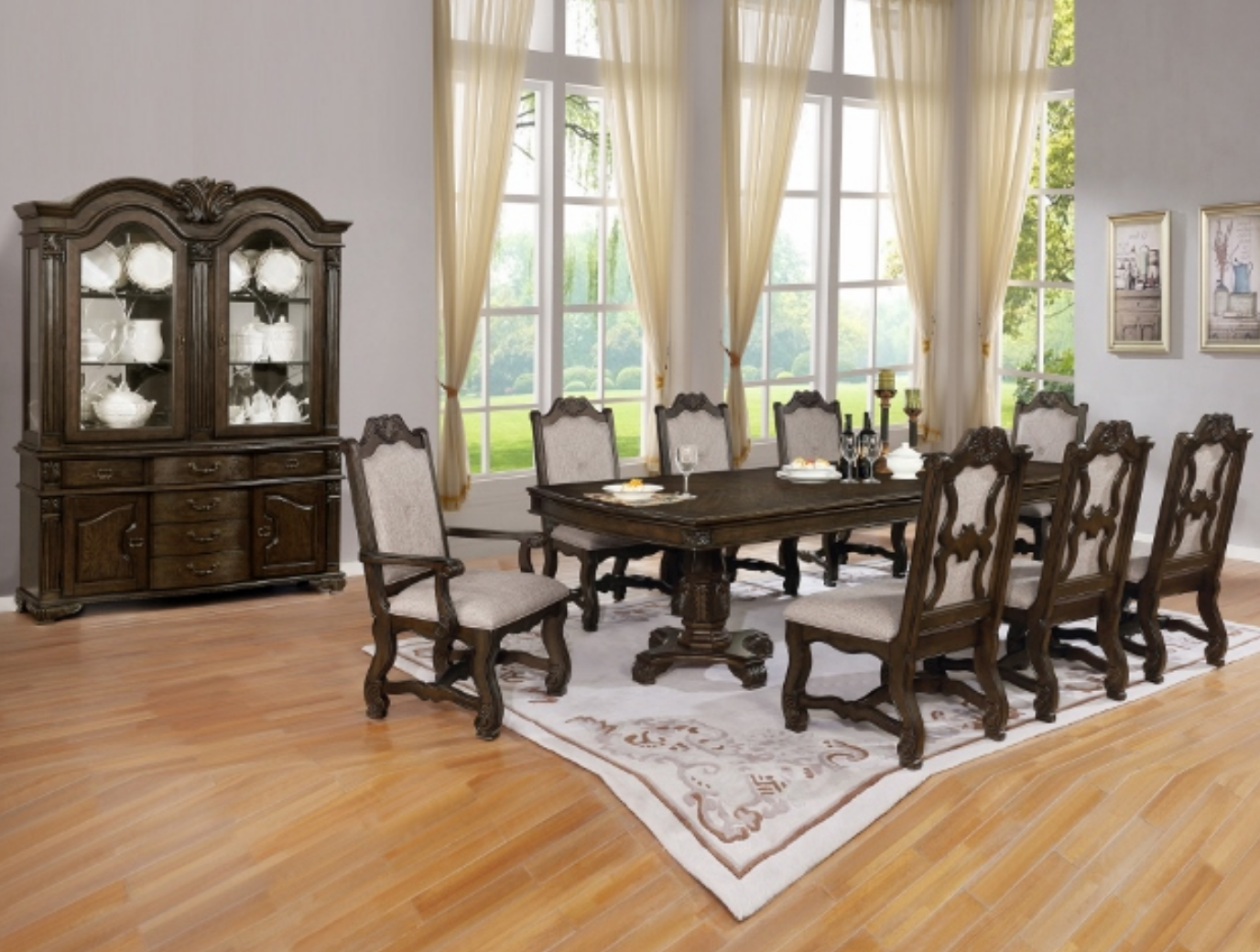 - 2420 / Myron Dining Room Set -{IN STOCK}