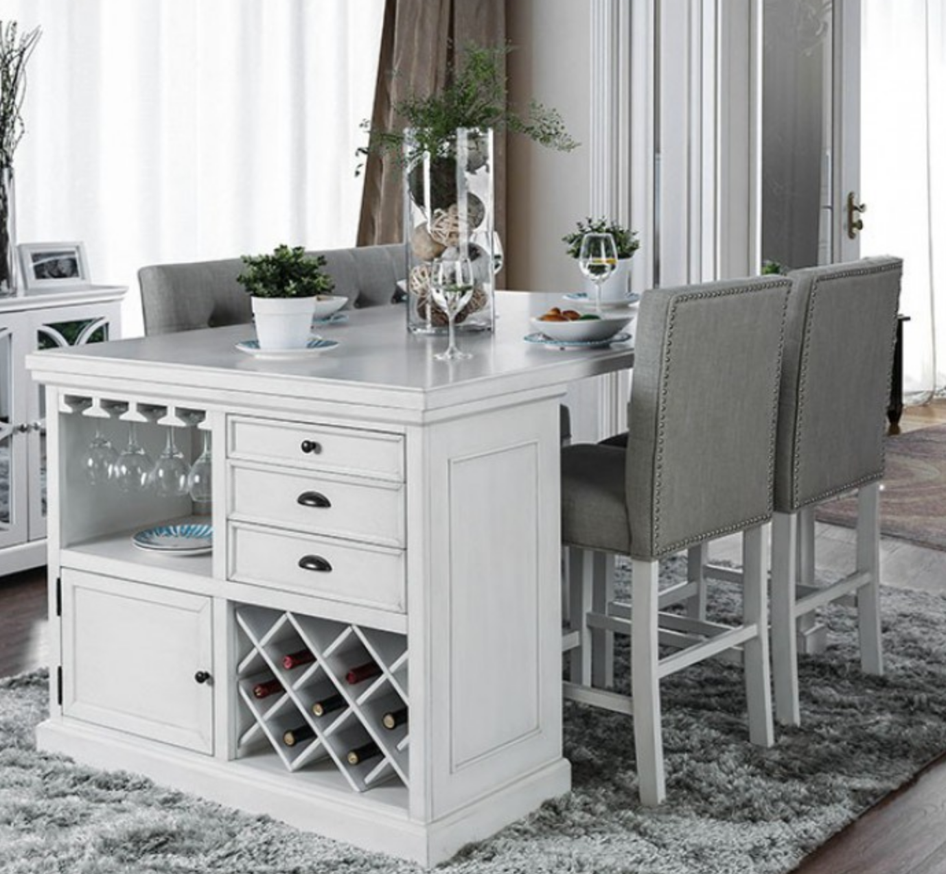 * CM3390 // SUTTY COUNTER HT. TABLE