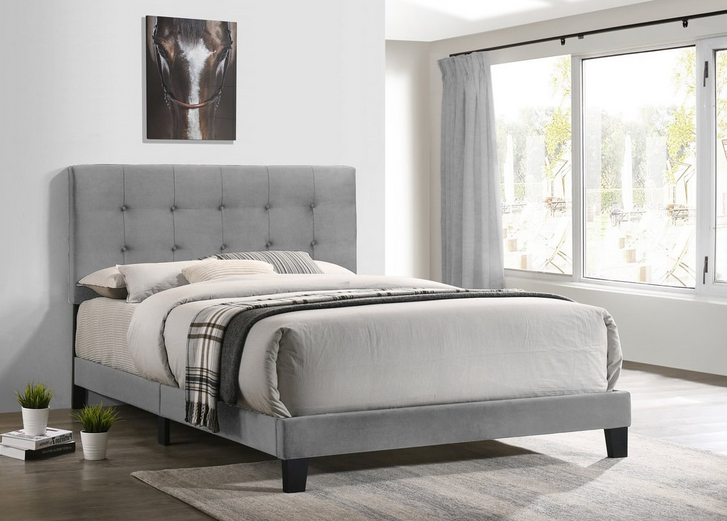 * 930Grey // Platform Bed