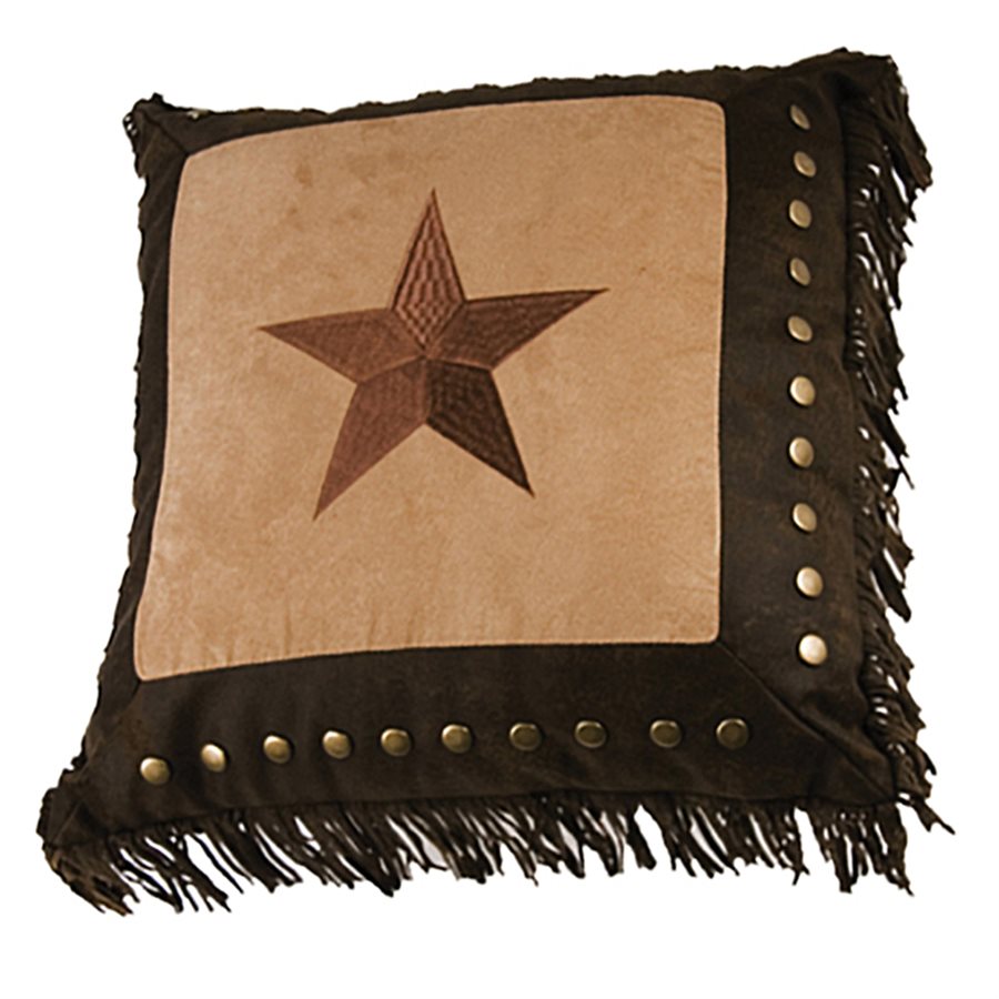 EMBROIDERY STAR PILLOW
