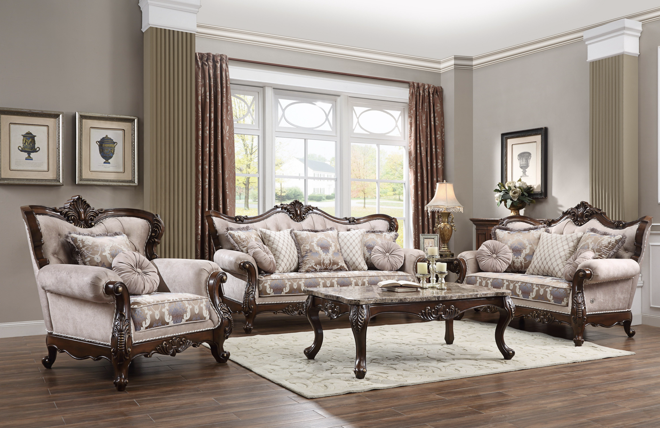 + 527 / BROWN LIVING ROOM Image