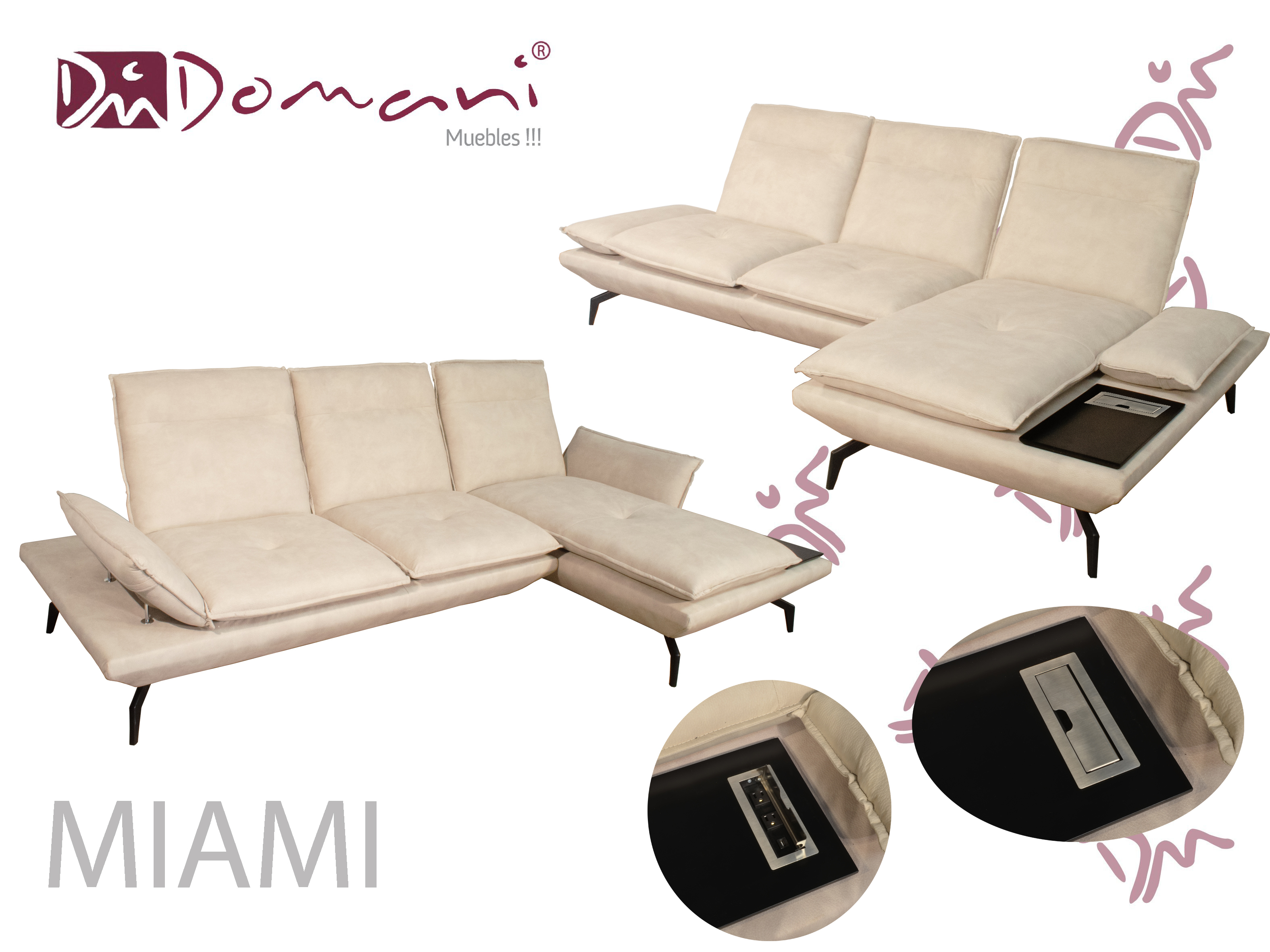 * Miami sectional Image