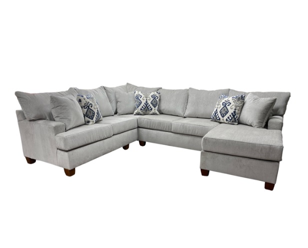 *2710 Lush Fog Sectional Image