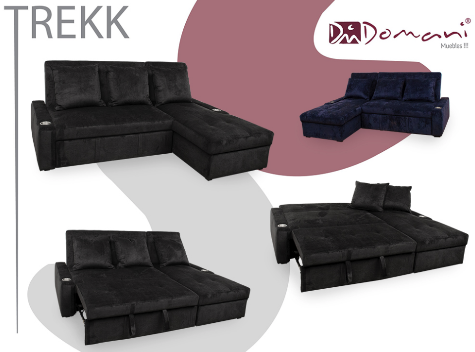 * Trekk sectional sparta smoke Image