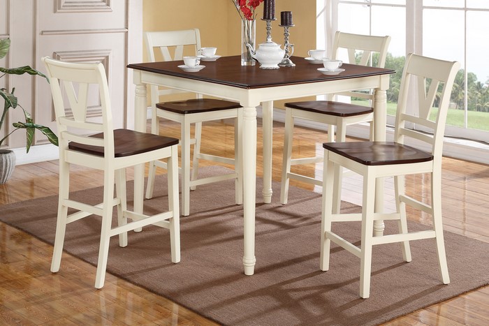 F2393 Wooden Dining Set (Square Top)