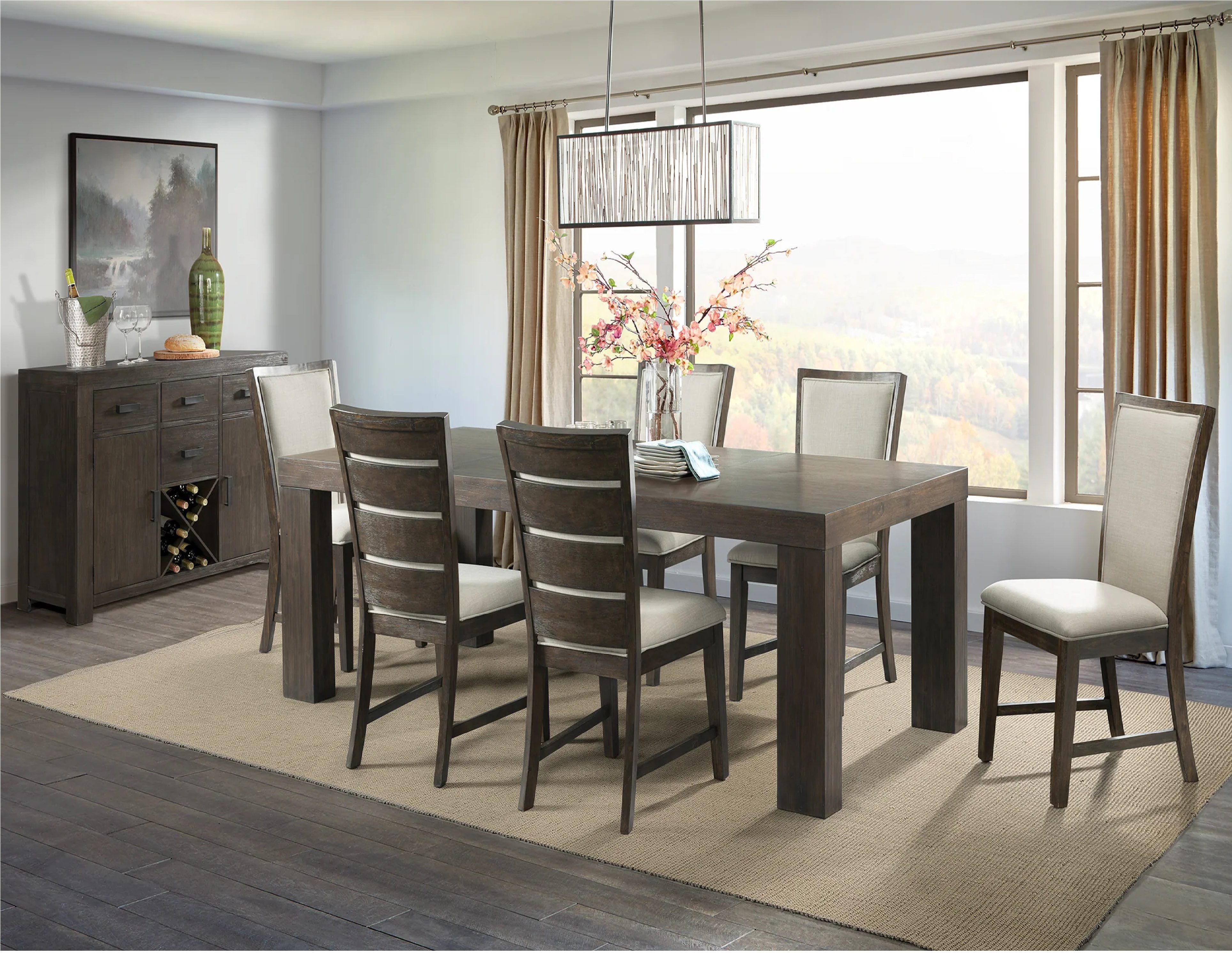 + DGD100 Grady Dining // slat back -{IN STOCK}