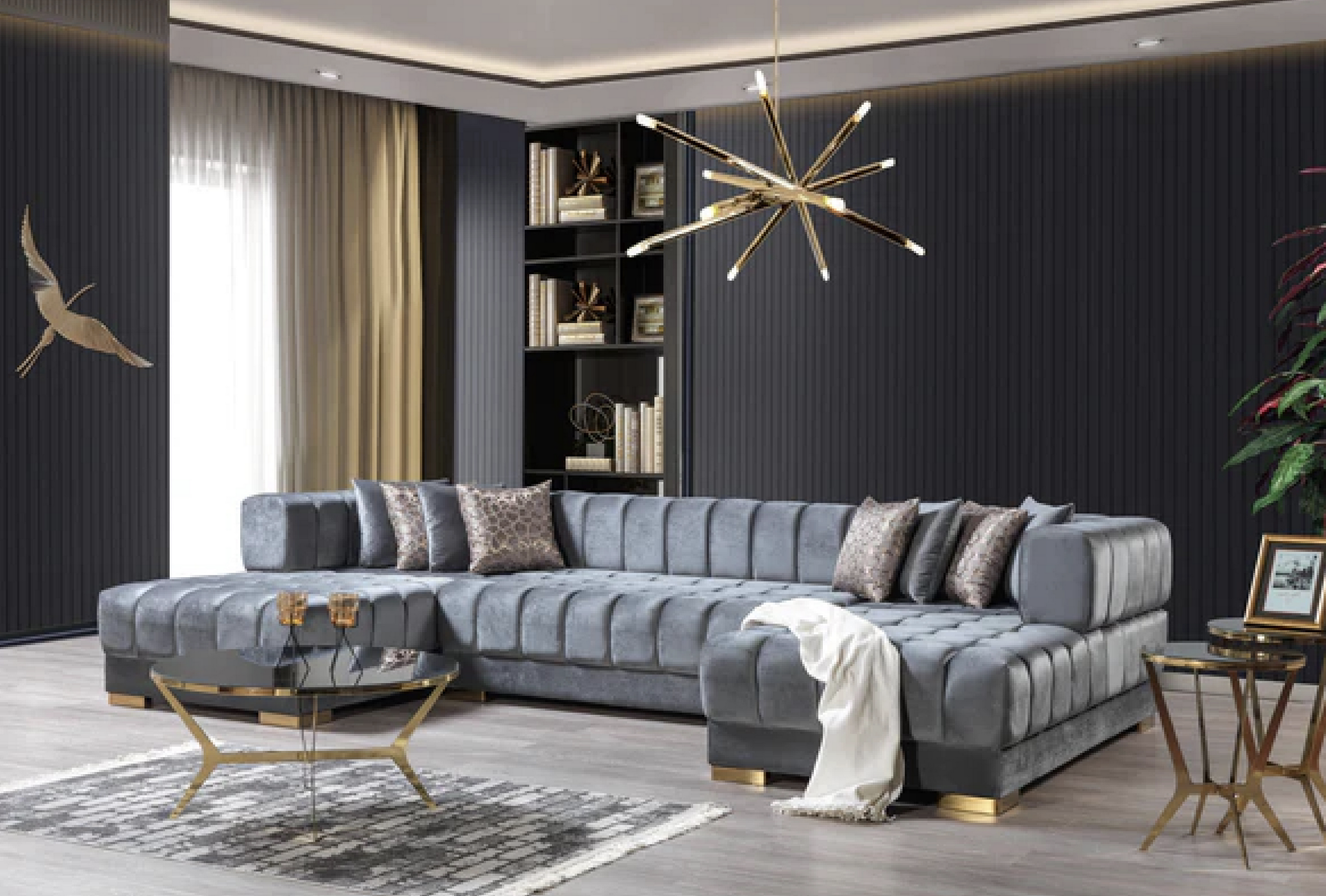 + Ariana Gray / Double Chaise Image
