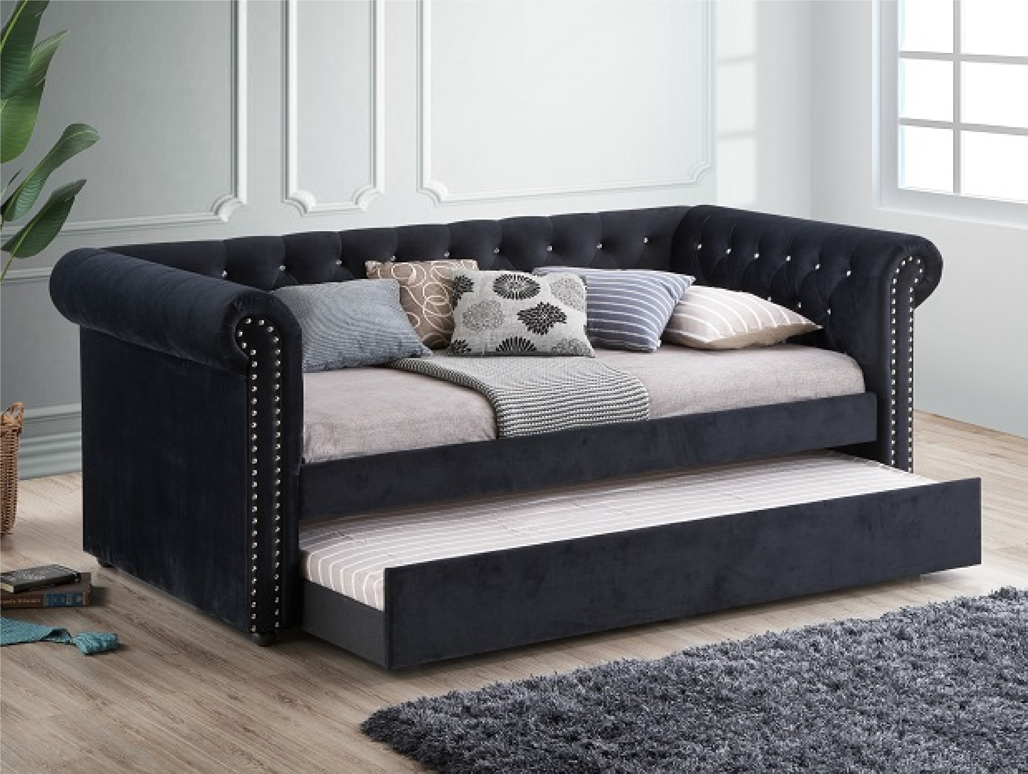 * 5332BK // ELLIE BLACK DAYBED