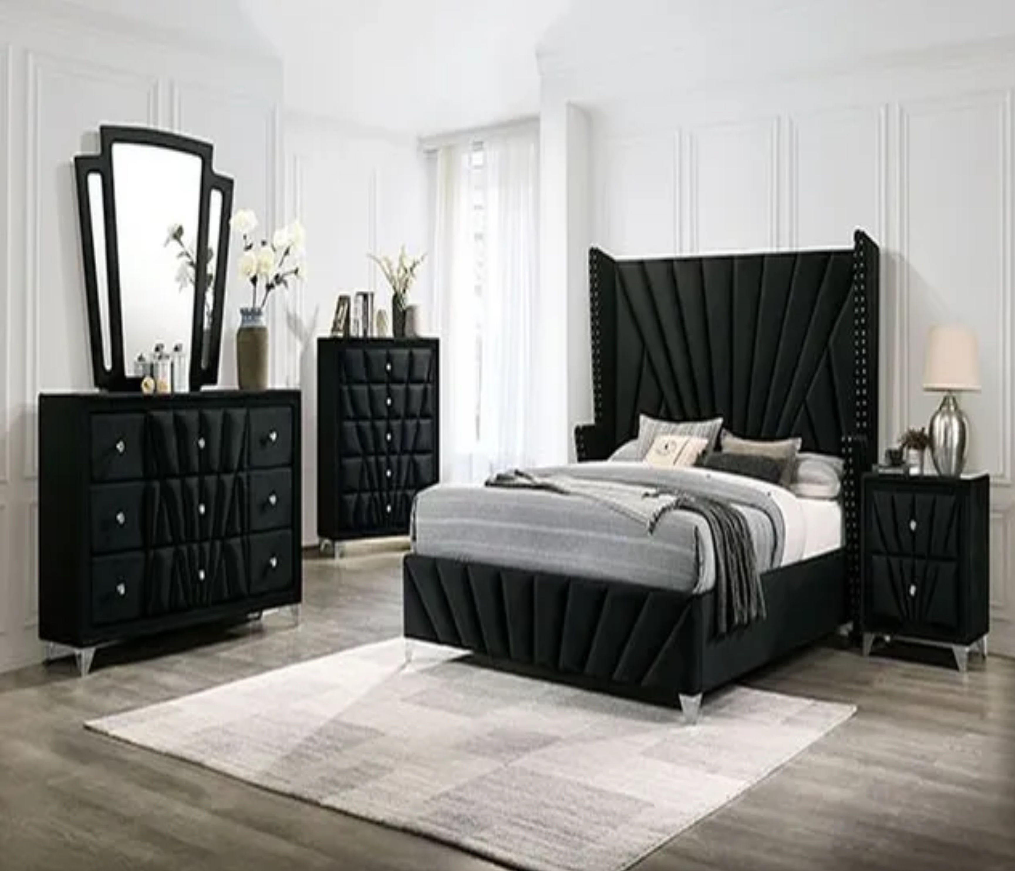 * CM7164BK // CARISSA  BEDROOM
