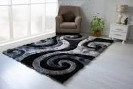 + 3D Shaggy Gray / Rug Image