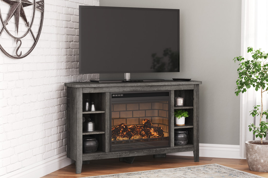 * W275-67 // TV Stand w/Fireplace