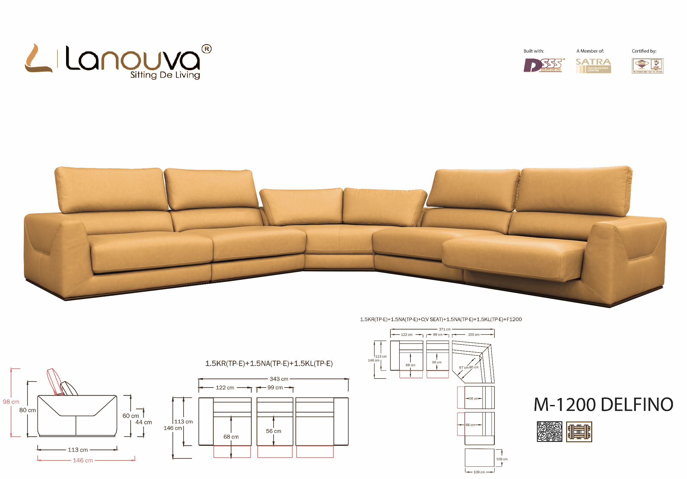 1200P3 DELFINO SL2237 LATTE Image