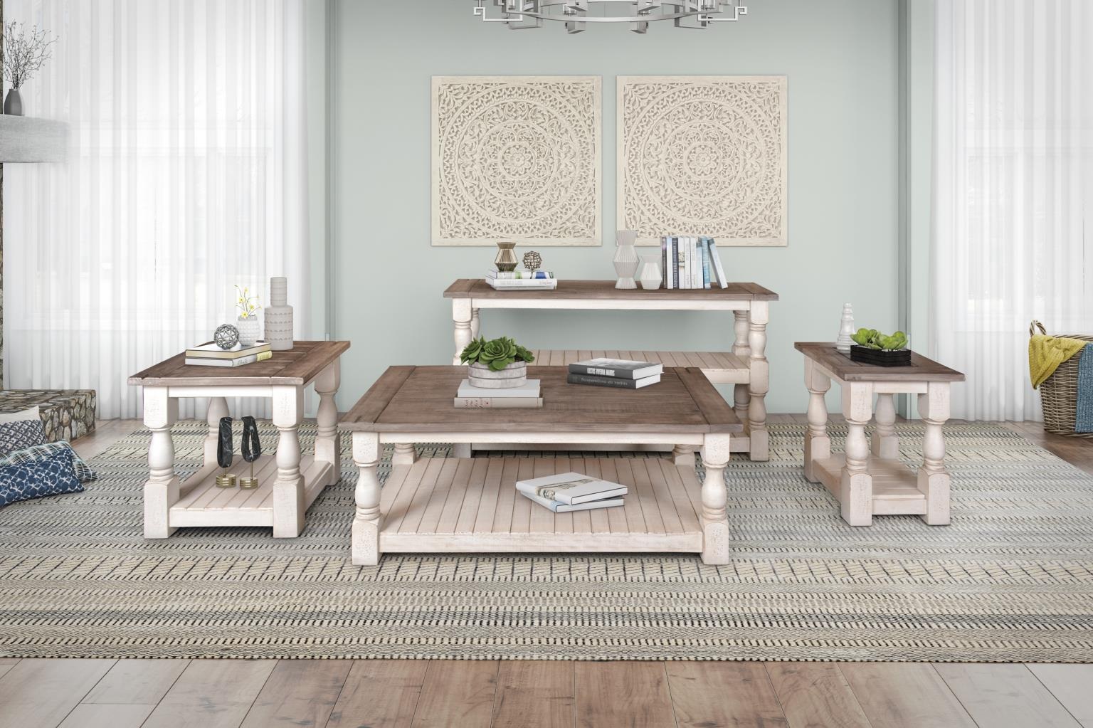 BAY VIEW // OCCASIONAL TABLES WHITE Image
