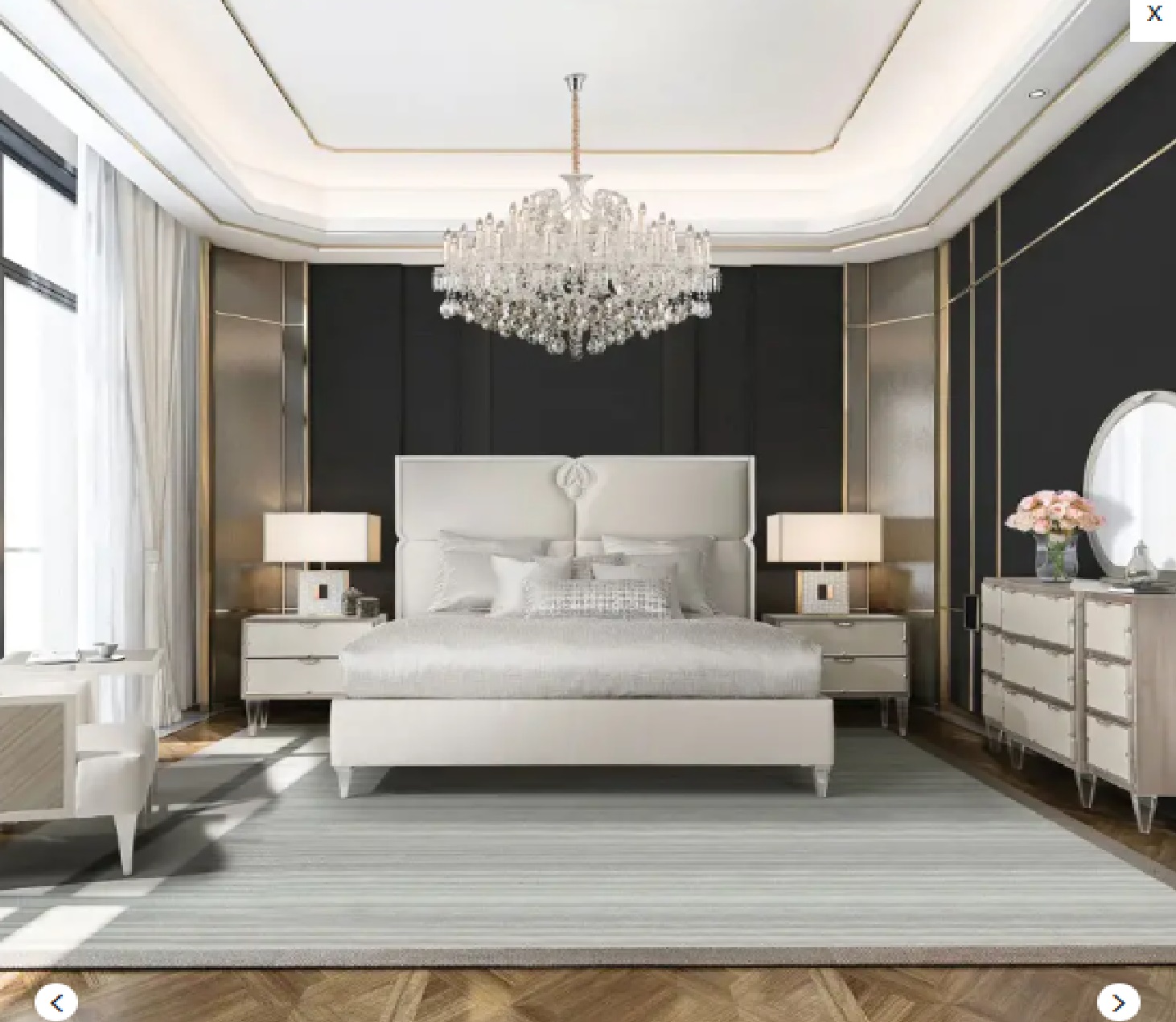 * CAMDEN COURT PEARL // BEDROOM
