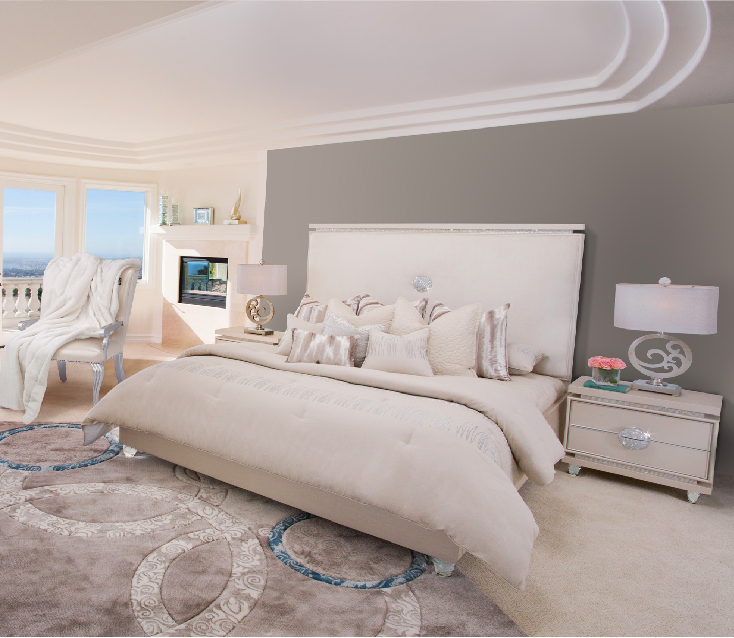 * GLIMMERING HEIGHTS IVORY // BEDROOM