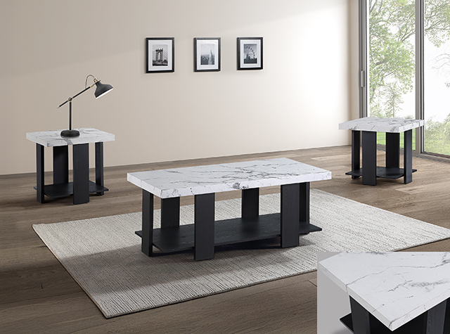 + 4230SET-MBL // BORIS FAUX MARBLE