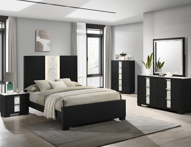 + B6835 RANGLEY BLACK // BEDROOM