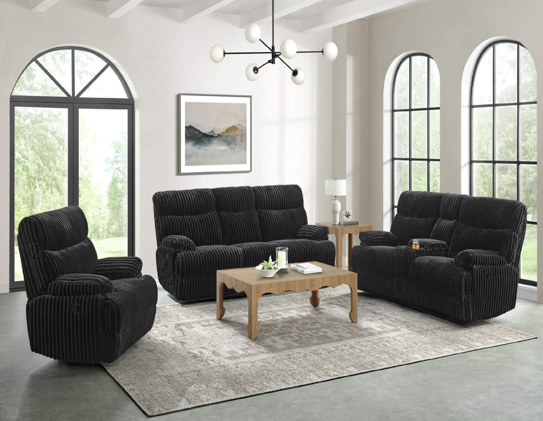 + Admiral // Masis Black Living Room Image