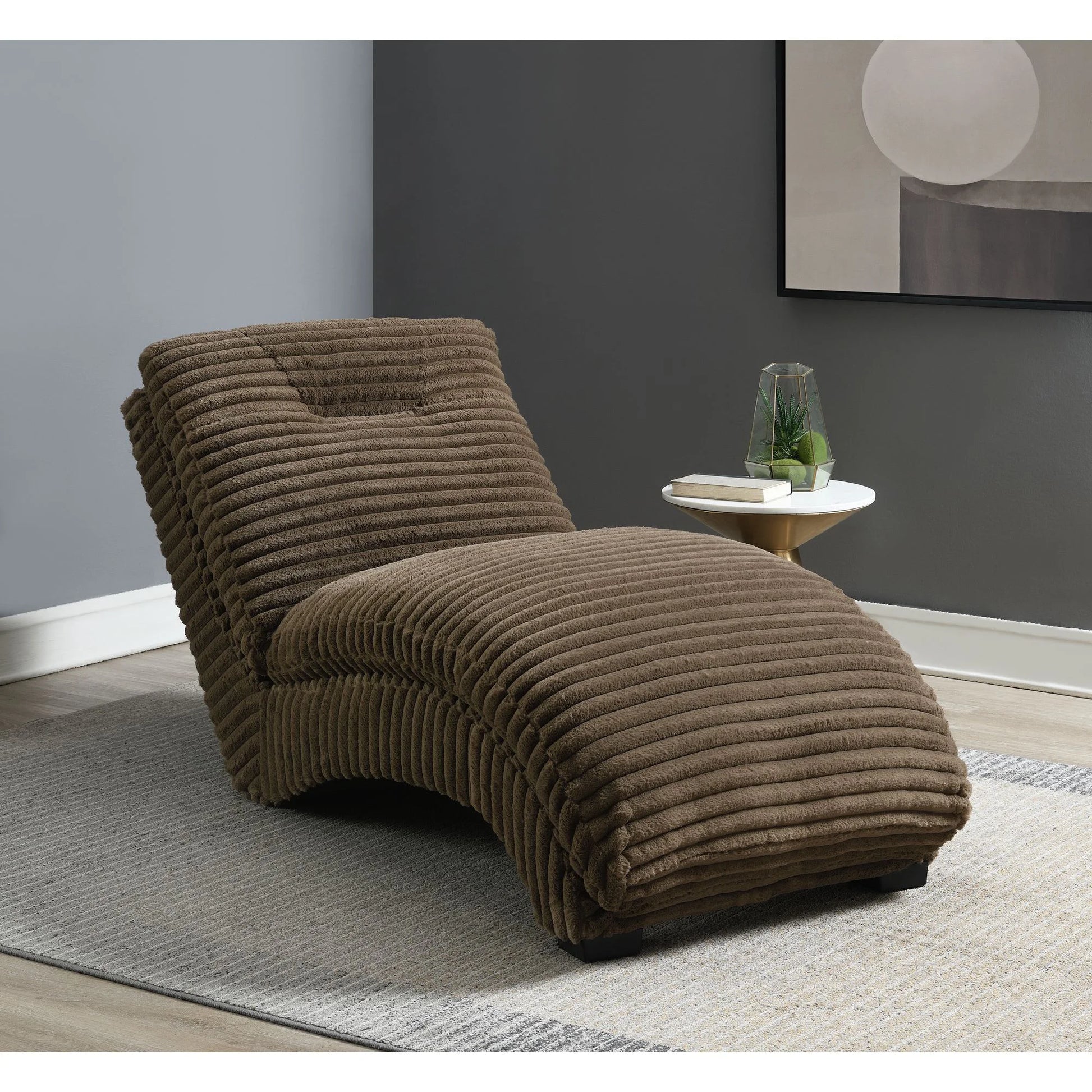 * Dominick II Chaise in Masis Cocoa Image