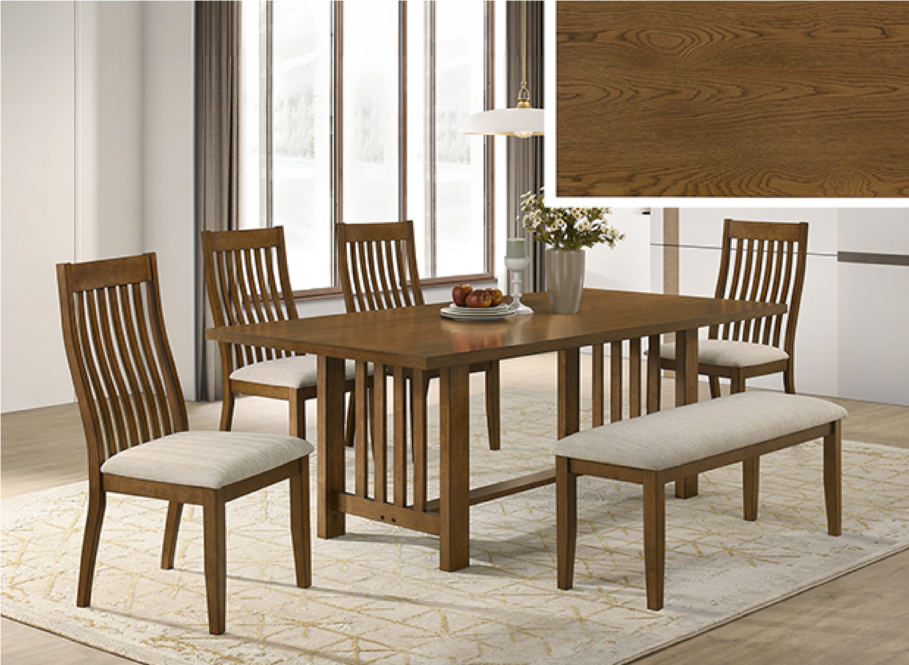 GLENDALE DINING TABLE