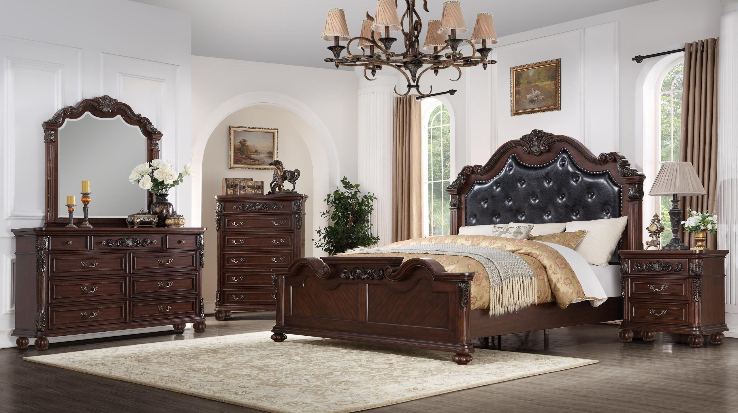 * 195430  // Miriam Queen Upholstered BED Image
