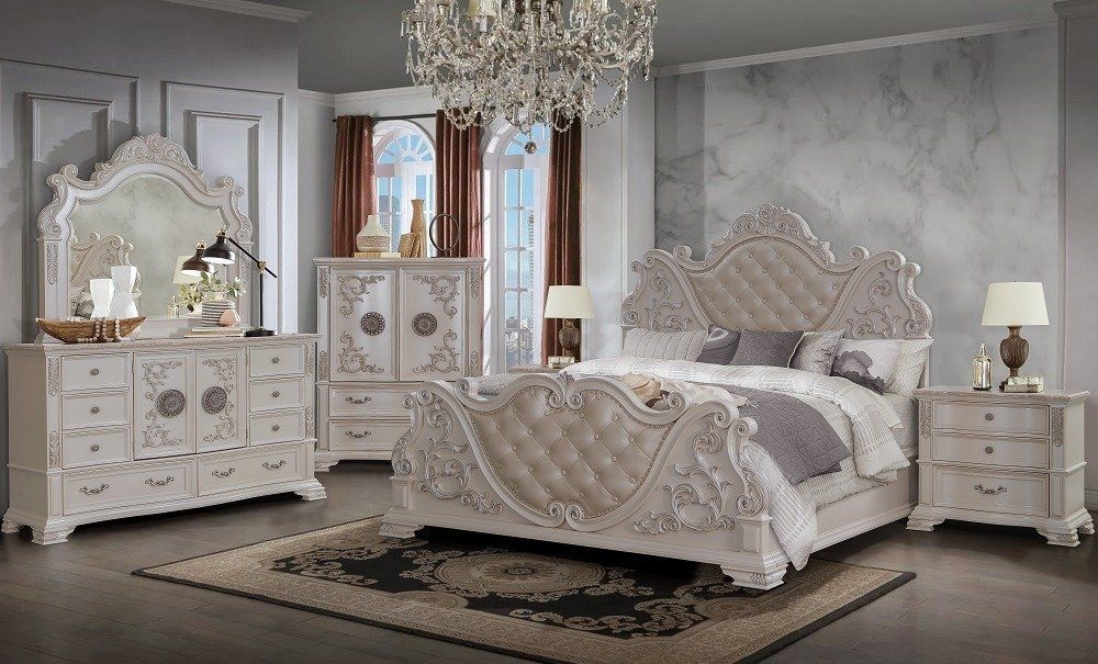 * SANTA MONICA PEARL WHITE // BEDROOM Image