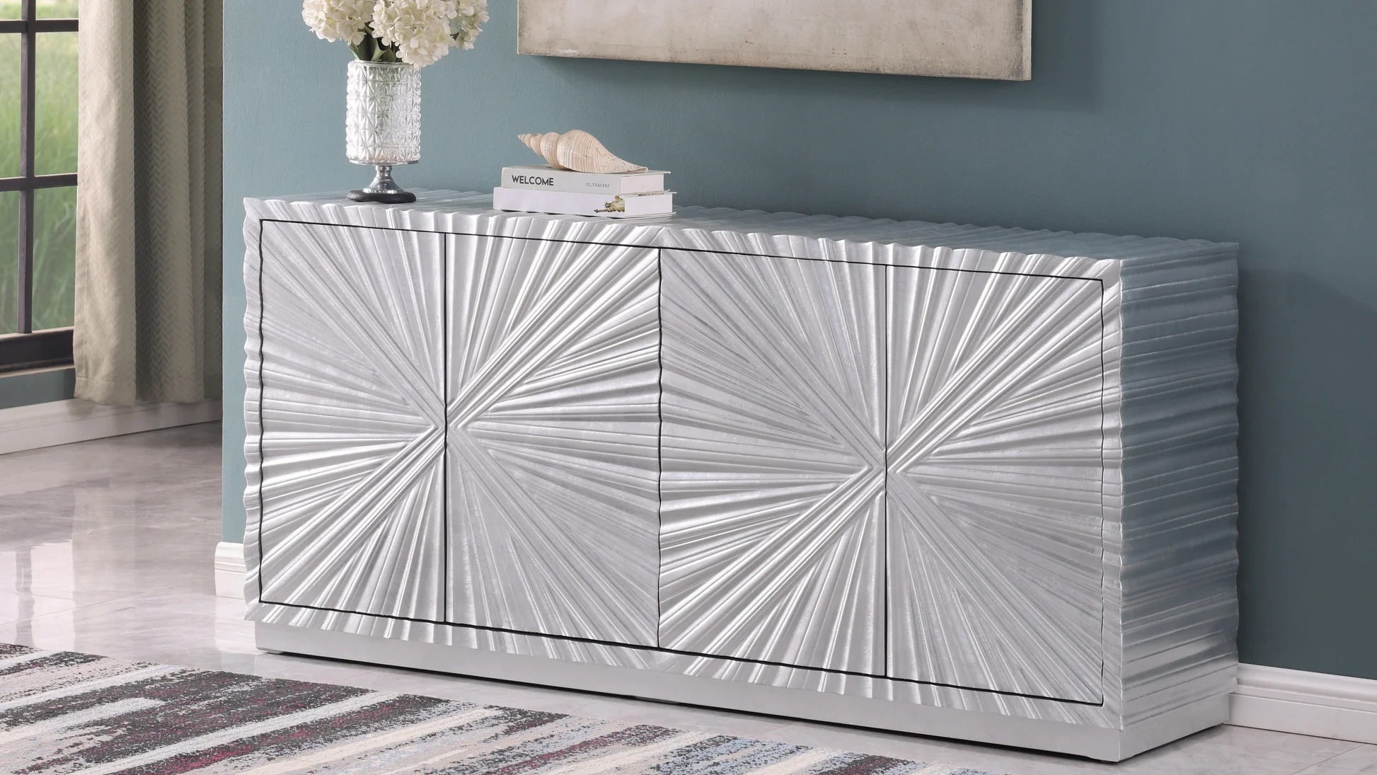 * A-C10 // Selene Console (Silver Leaf) Image