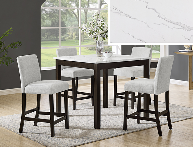 * 1715SET-BRN // LENNON 5-PK COUNTER HT SET-BROWN Image