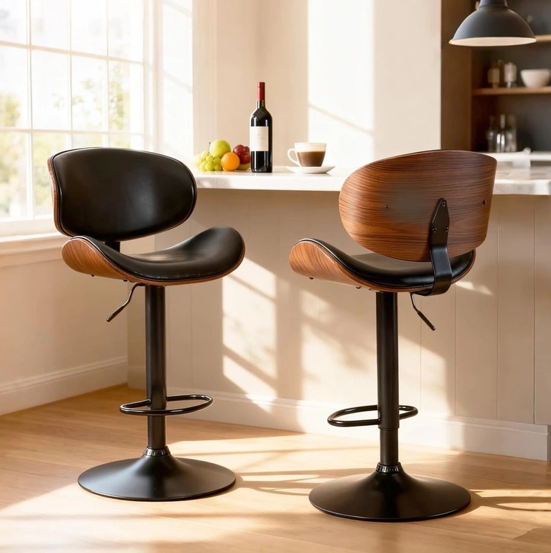 * 2347 BLACK BROWN // BARSTOOL 33" Image