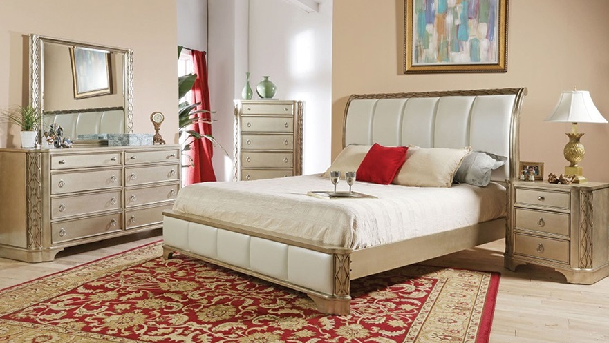 C4198A BEDROOM CHAMPAGNE FINISH Image