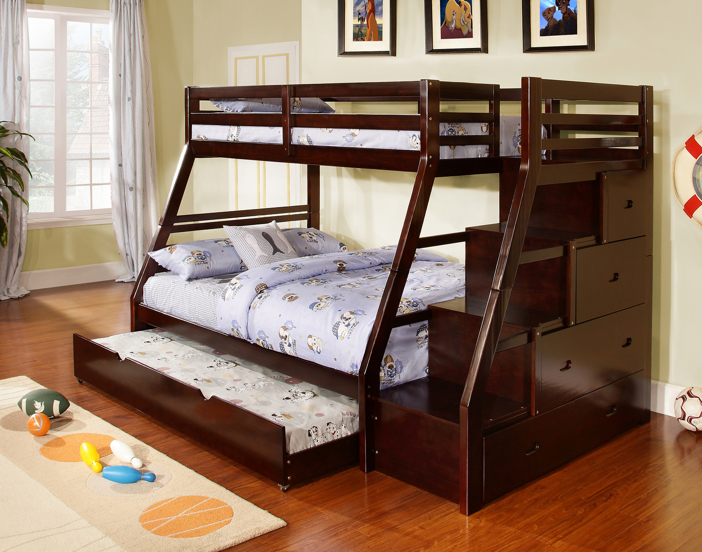 CMBK611 TWIN/FULL WITH TRUNDLE Image
