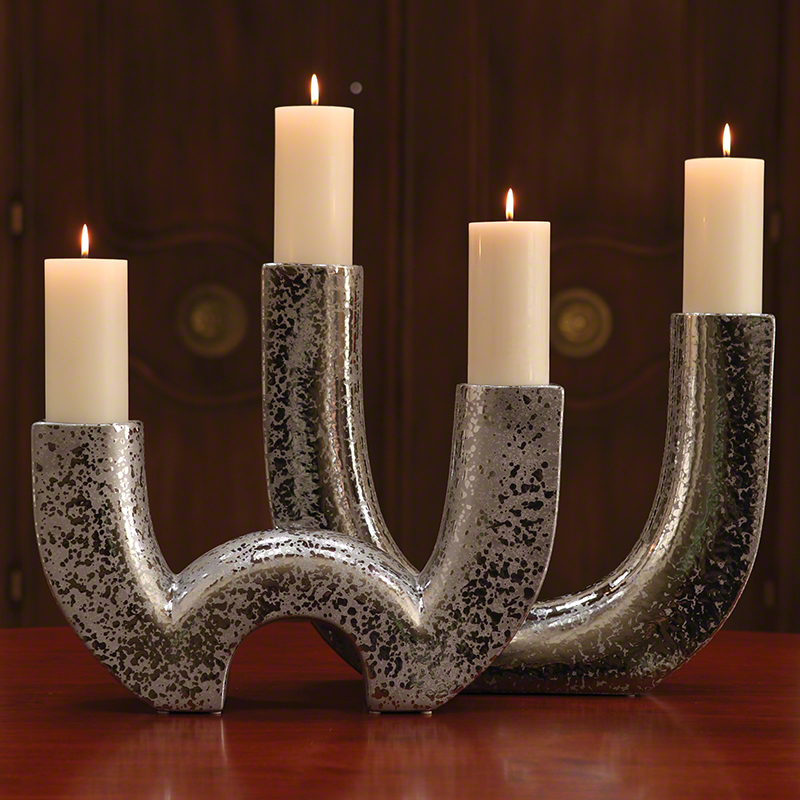 8.81296 Mottled Metallic U Shaped Image