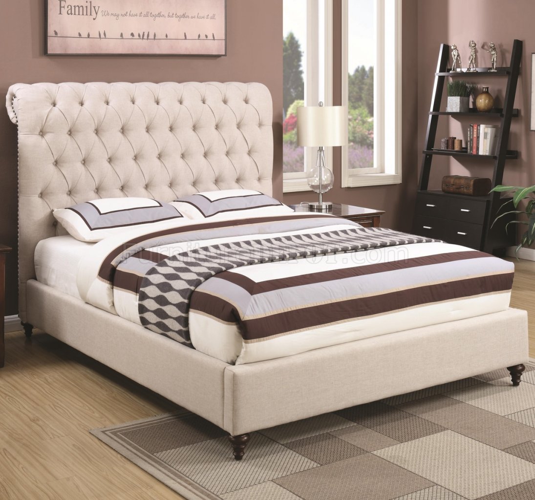 * 300525 // DEVON UPHOLSTERED BED