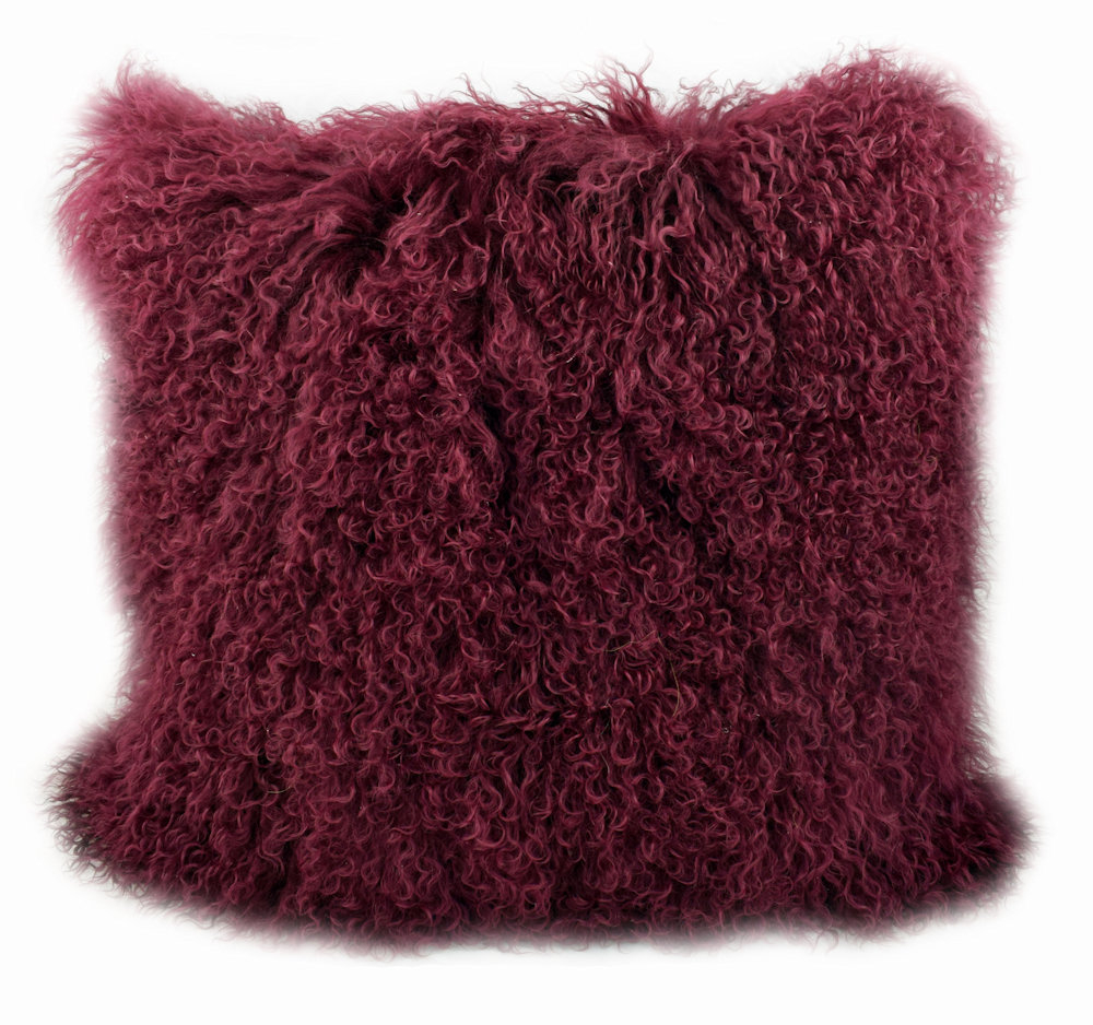 H-PW20-TIB-02 20'' CABERNET (RED) PILLOW Image