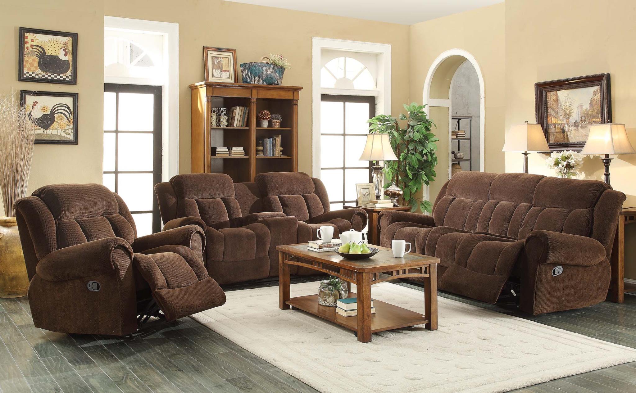 BA210 Brown Living Room Image