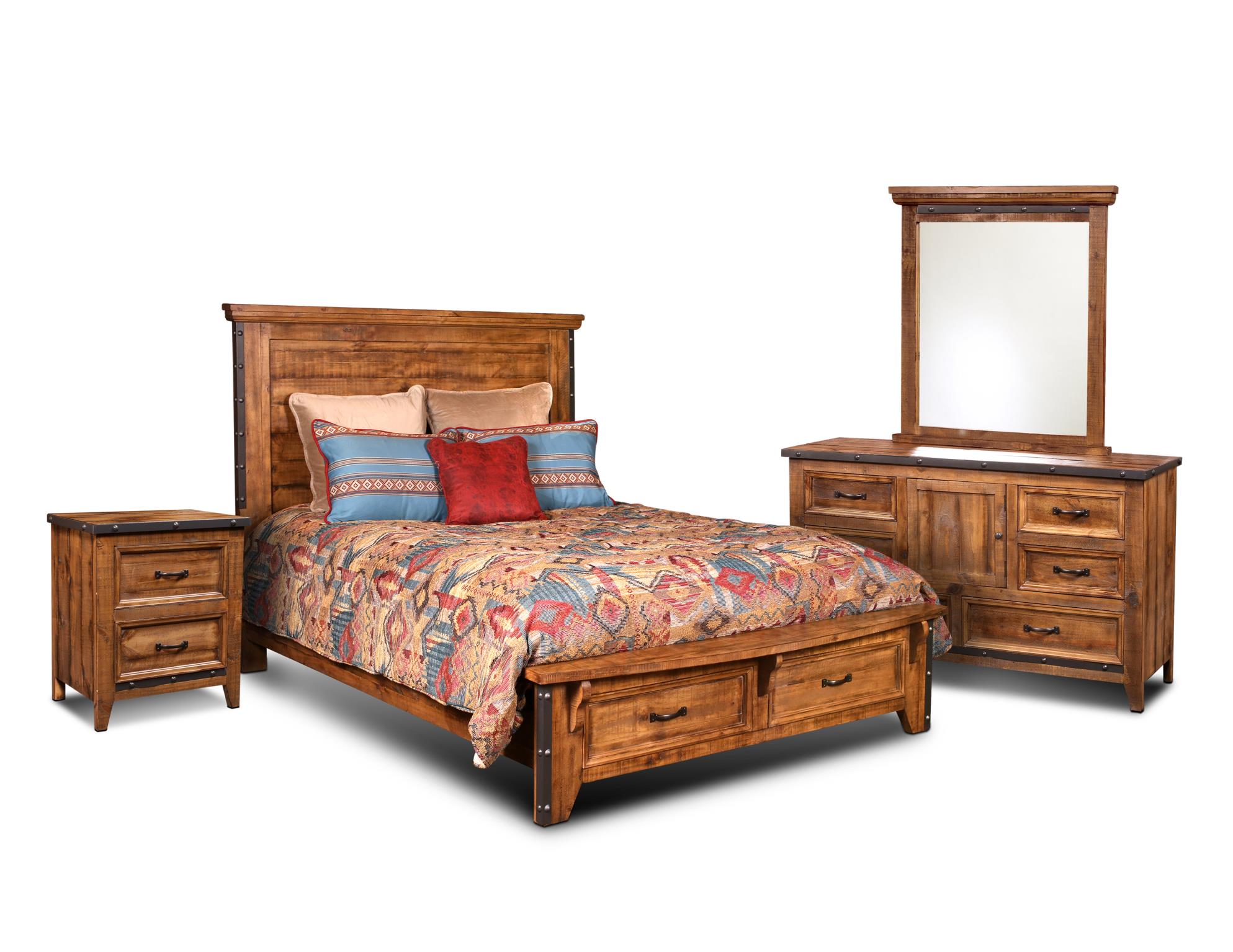 H4365 URBAN RUSTIC BEDROOM SET Image