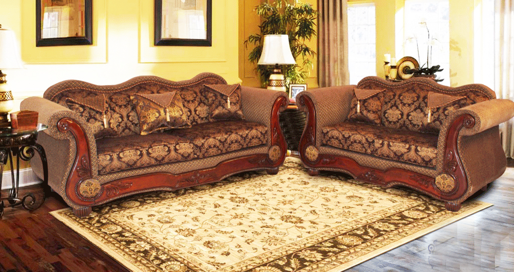 SF DEL RIO BROWN LIVING ROOM SET Image