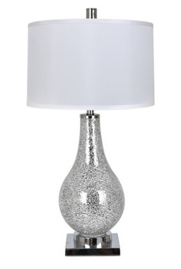 CVAVP1024A SILVER TABLE LAMP Image