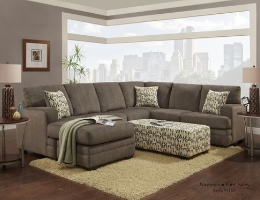 4160 PEWTER SECTIONAL