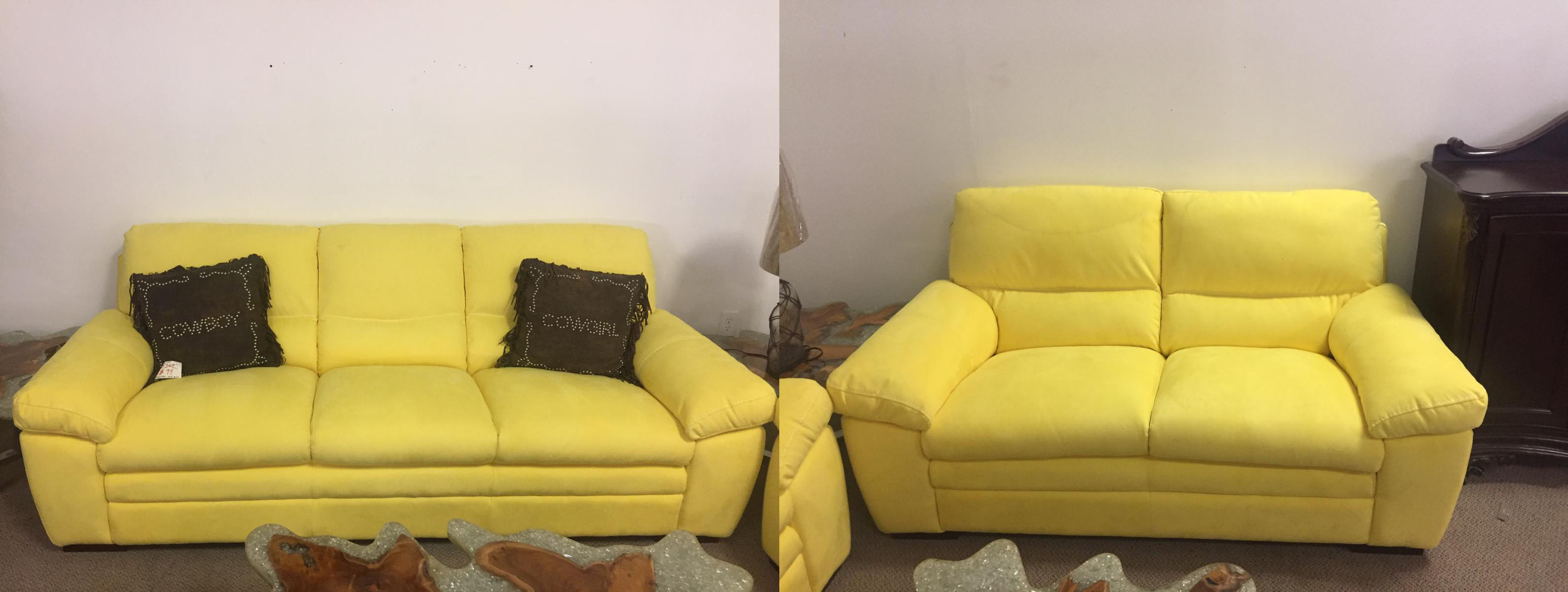 C2117 LIVING ROOM SET YELLOW Image