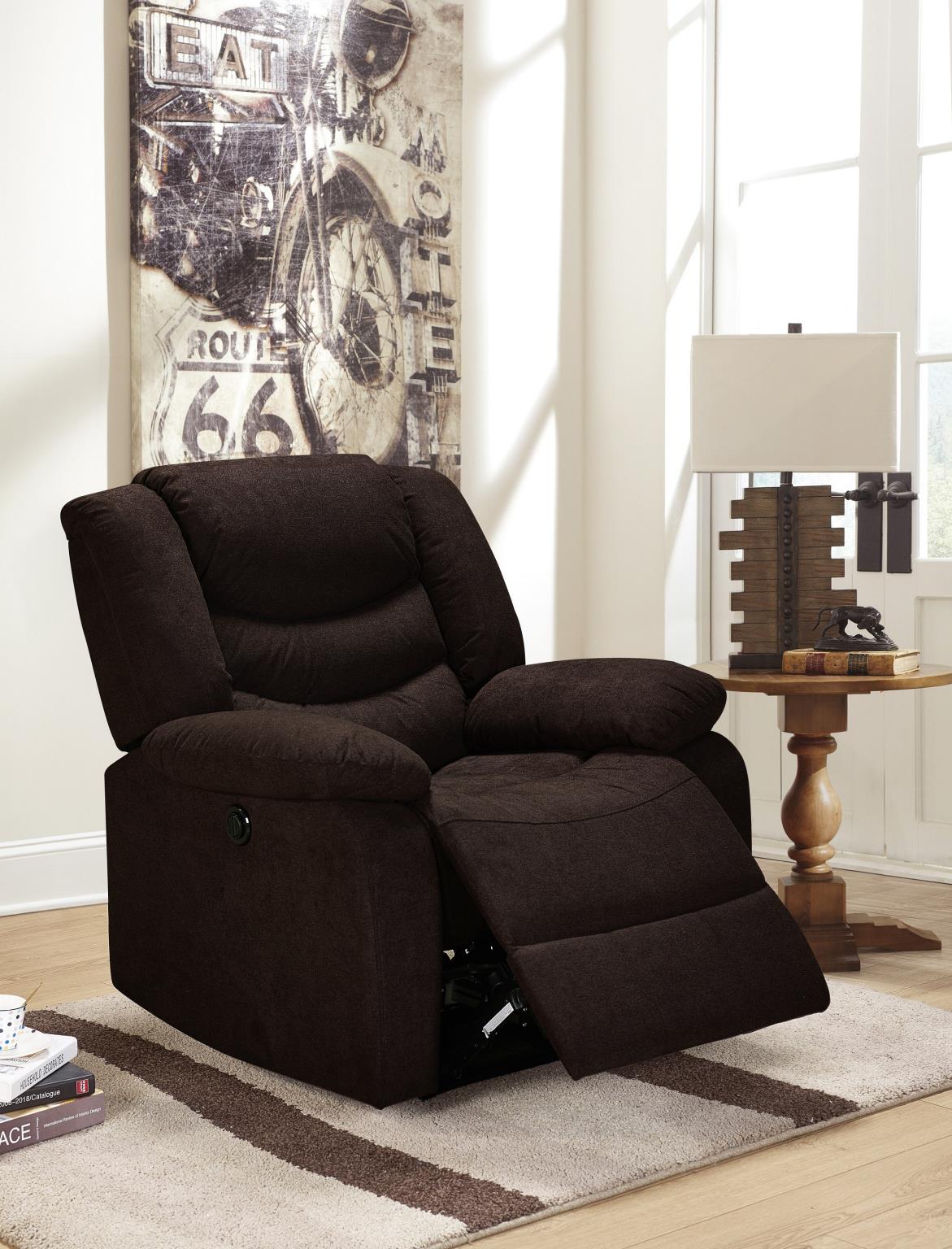 8780 CHOCOLATE POWER RECLINER Image
