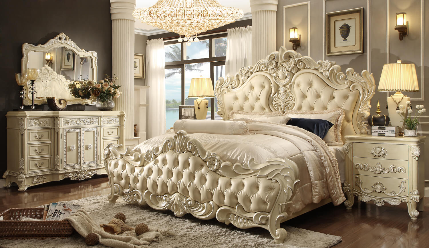 * Francesca Grand Master Bedroom - {IN STOCK}