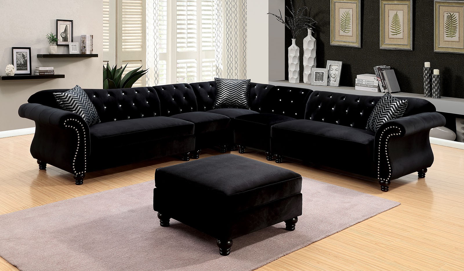 + CM6158BK - Trudy Sectional