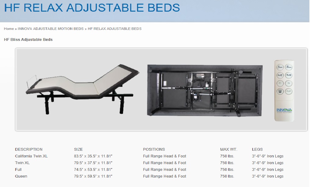 HF04R5N 4+6 ADJUSTABLE BED Image