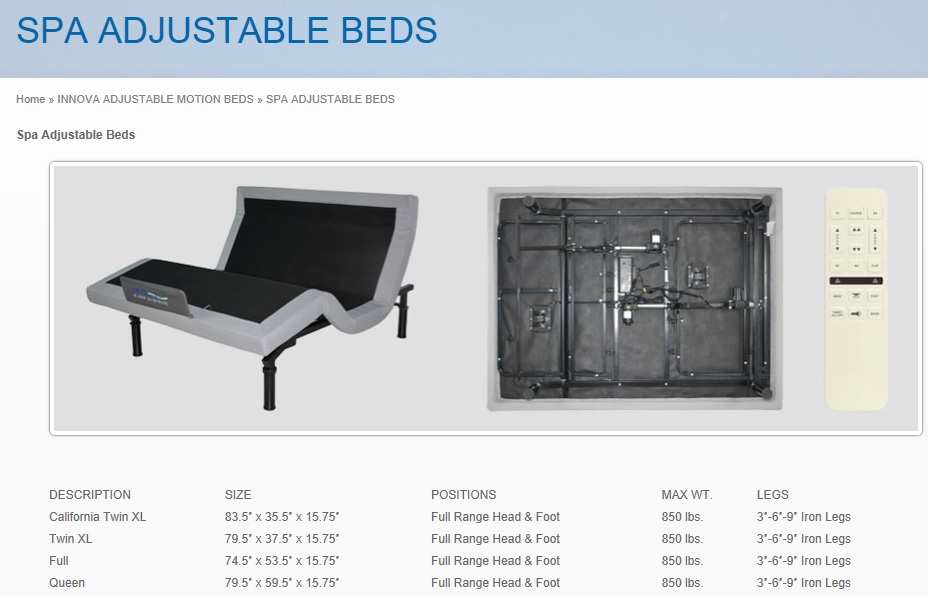 ECZ04R8Z 4+6 ADJUSTABLE BED Image