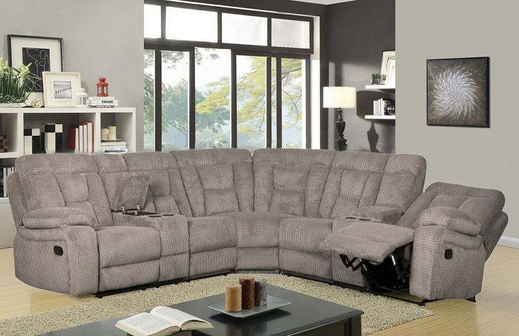 3-Piece Microfiber Sectional Image