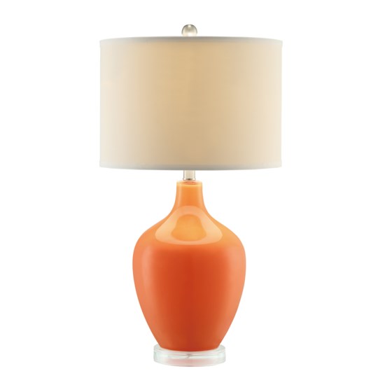 Avery Orange Table Lamp Image