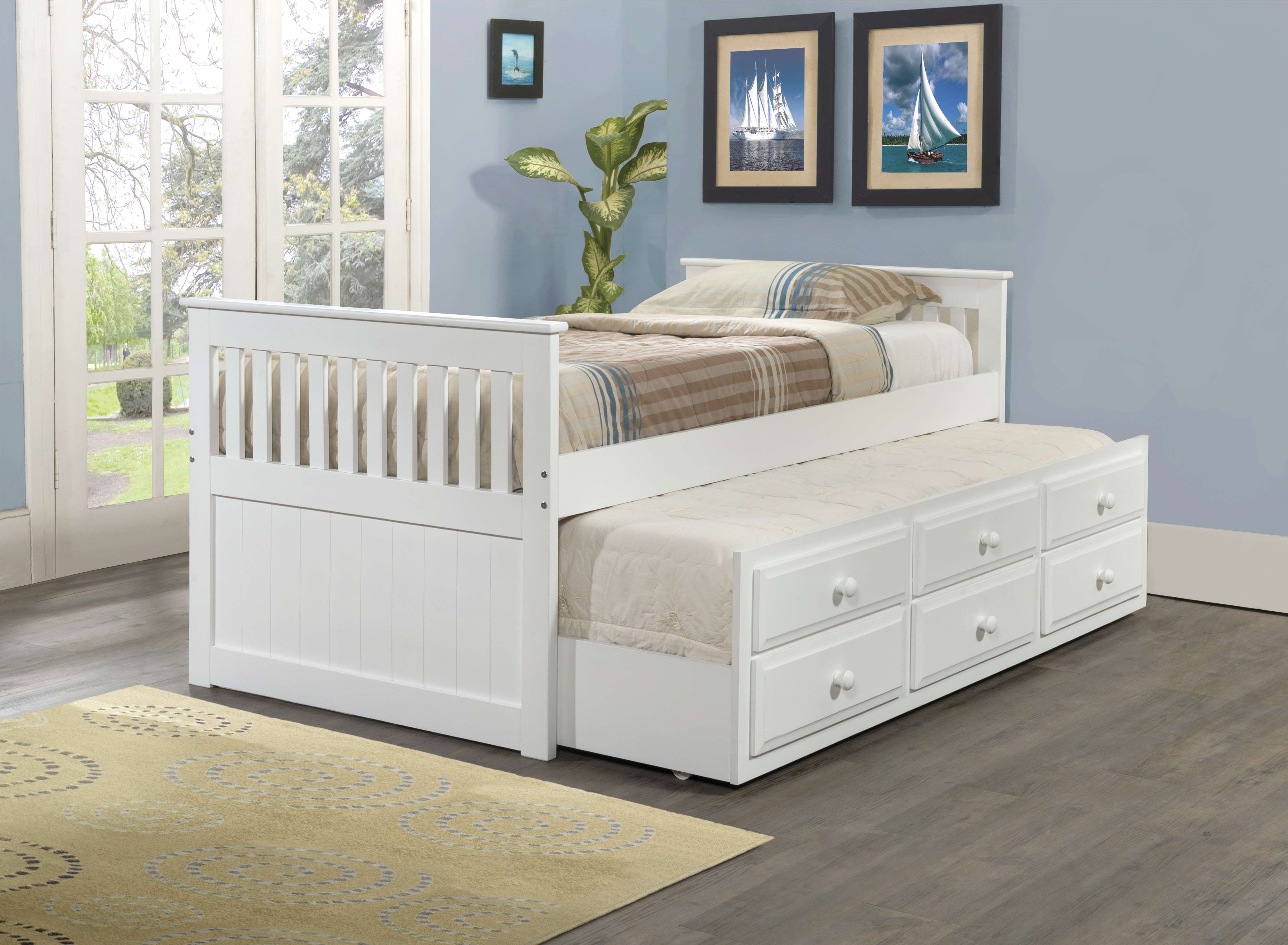 * 103TW // MISSIONS CAPTAINS TRUNDLE BED Image