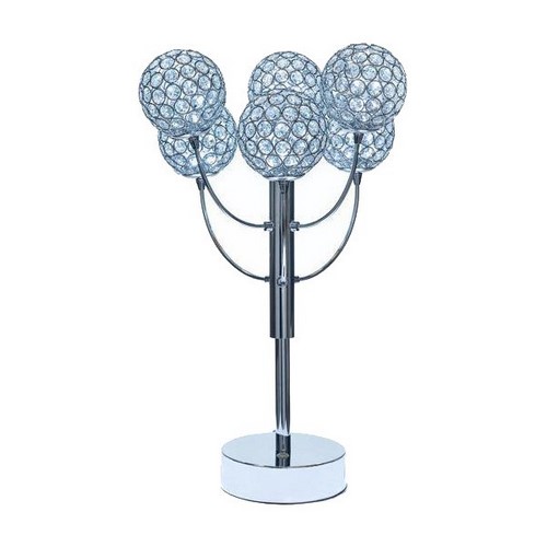 6677-6T Silver TABLE LAMPS Image