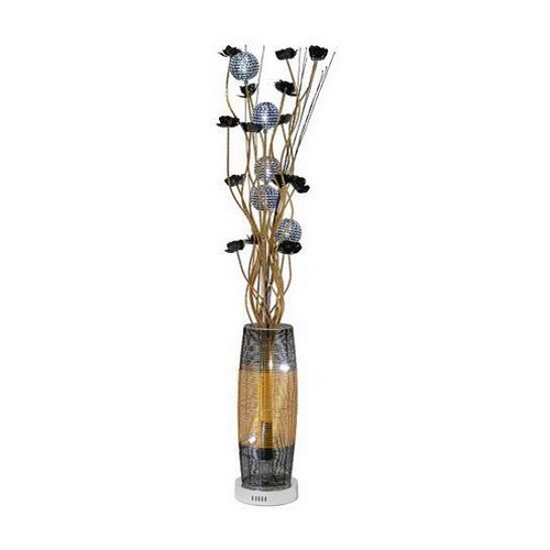 7349-7F Gold/Black TABLE LAMPS Image